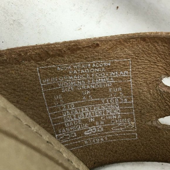 Patagonia Womens 6.5 Addie Weave Adorn Slip on San - Picture 10 of 11